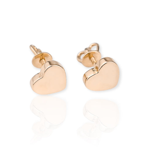 Stud Earrings Hearts