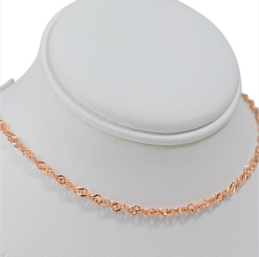 Rose Gold Chain 45cm
