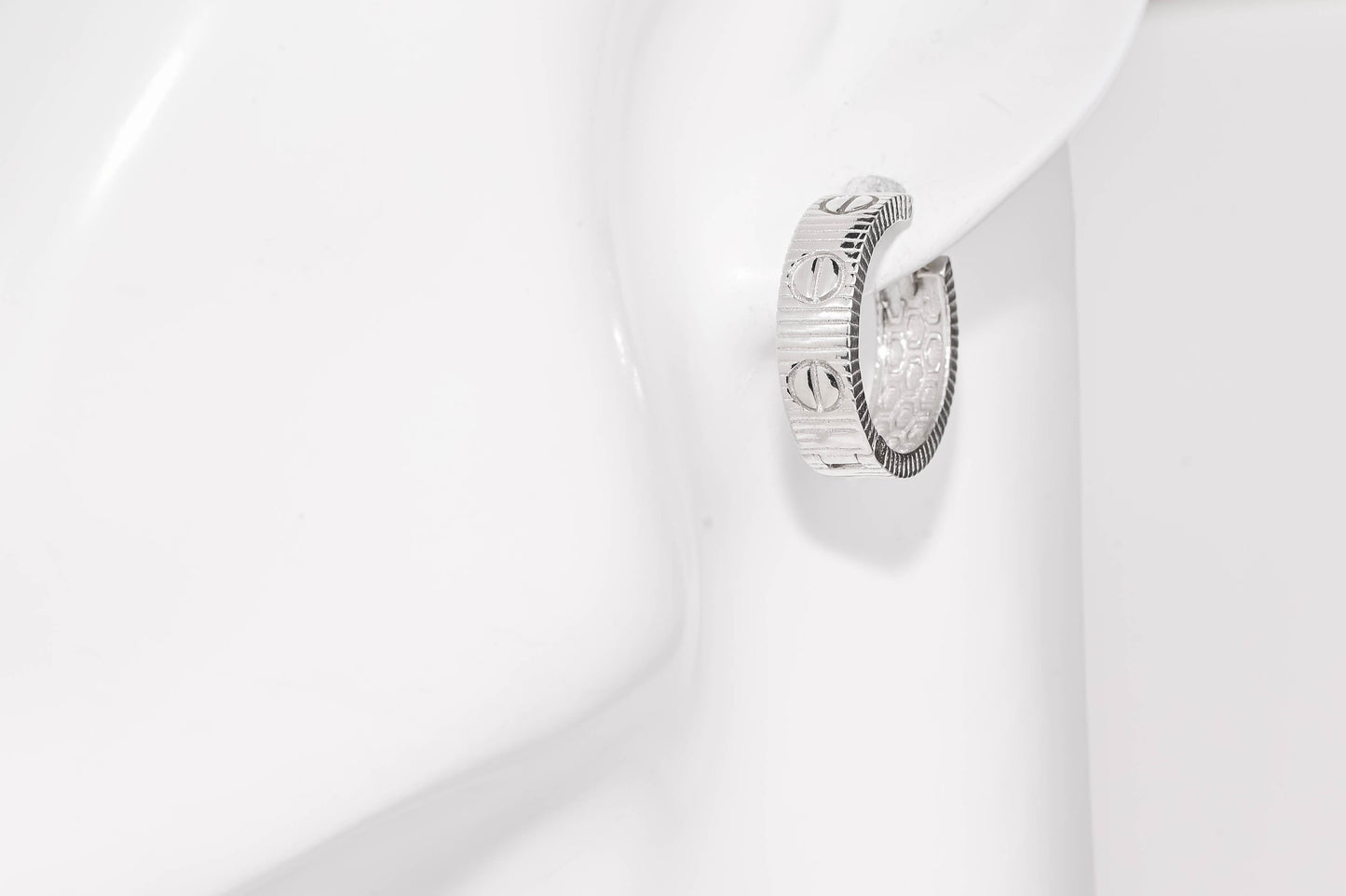 Silver Earrings Hoops