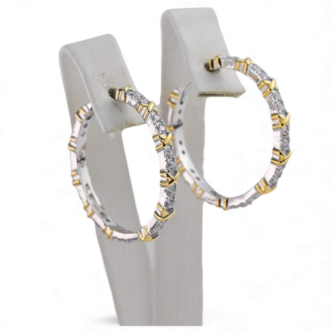 Silver Hoops Earrings