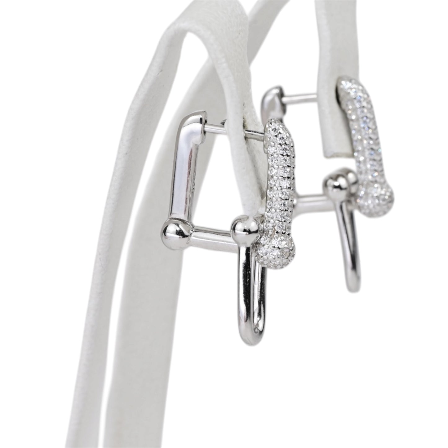 Silver Earrings Chain