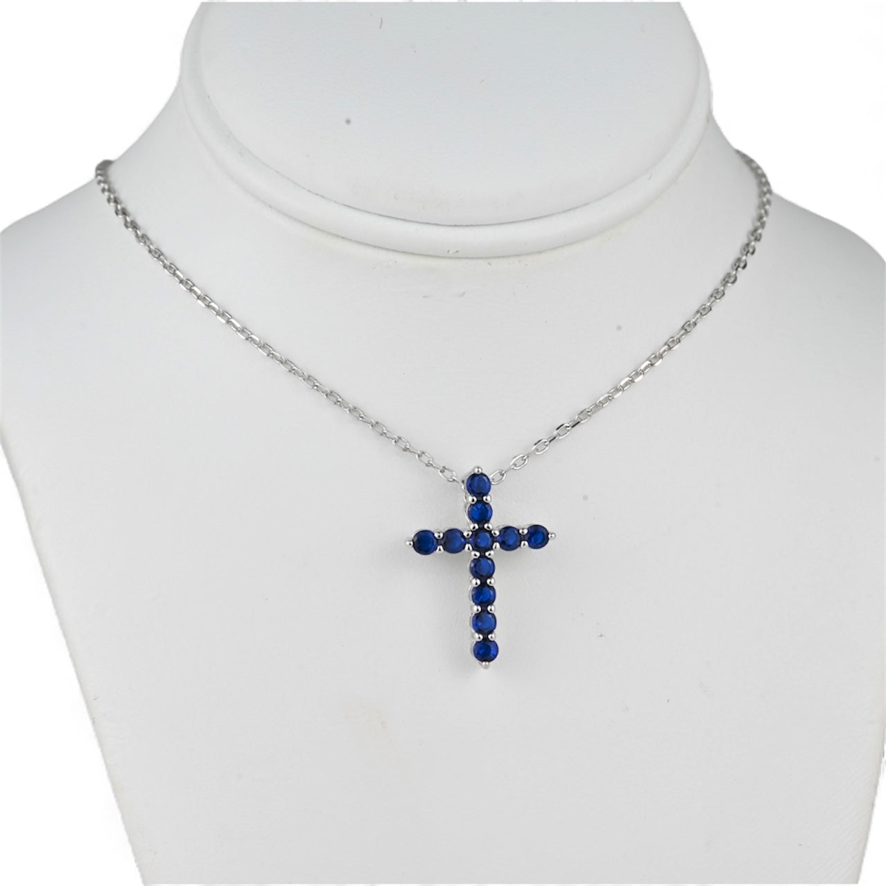 Silver Necklace Cross