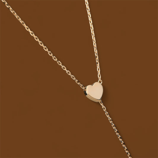 Necklace Heart (Size is adjustable)