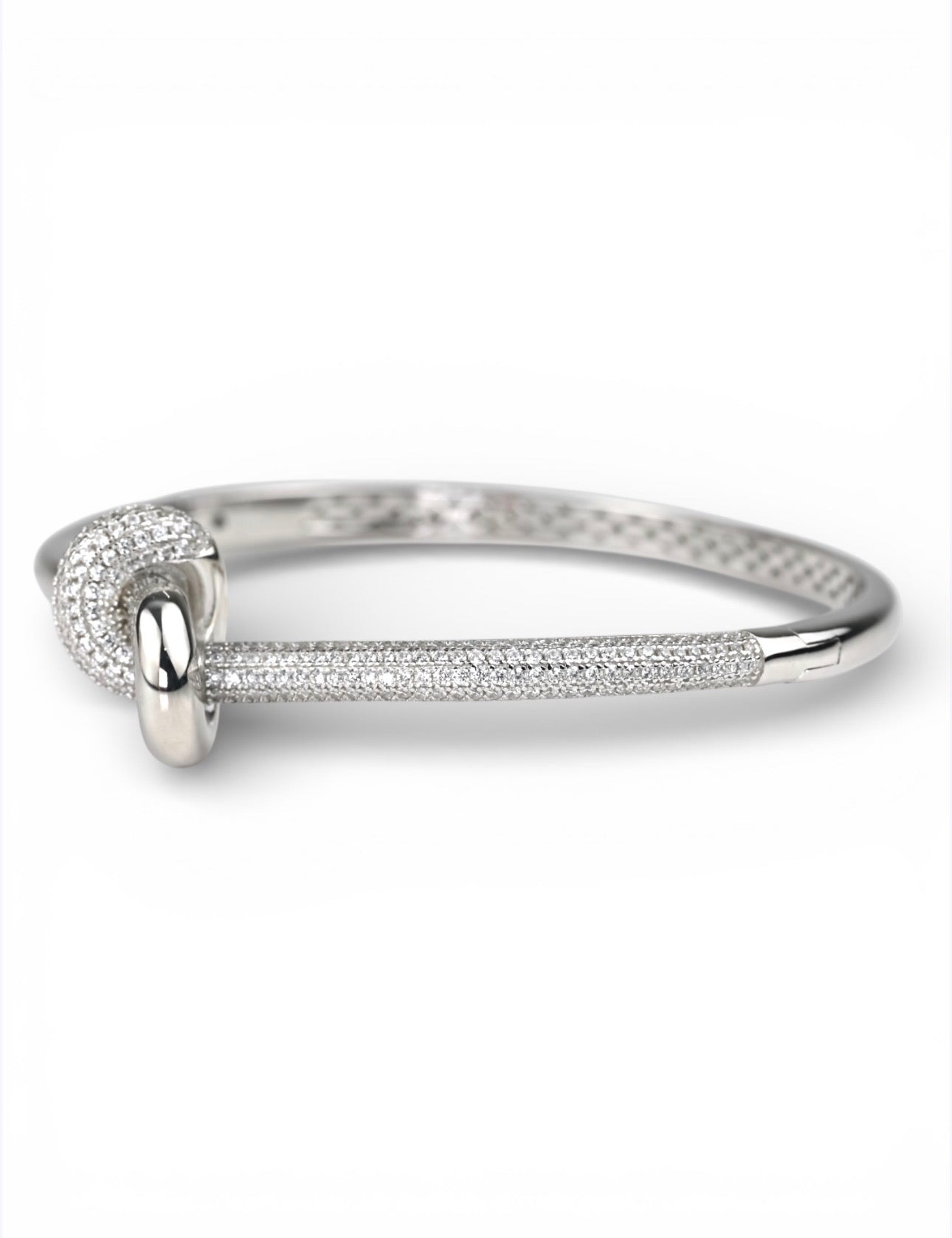 Silver Bracelet Knot
