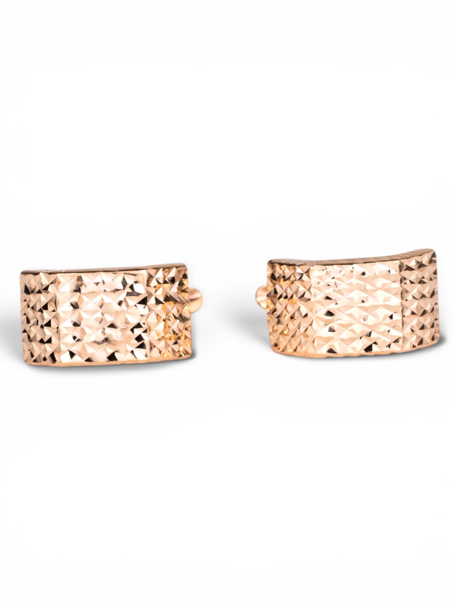 Rose Gold 585(14K) Earrings English lock
