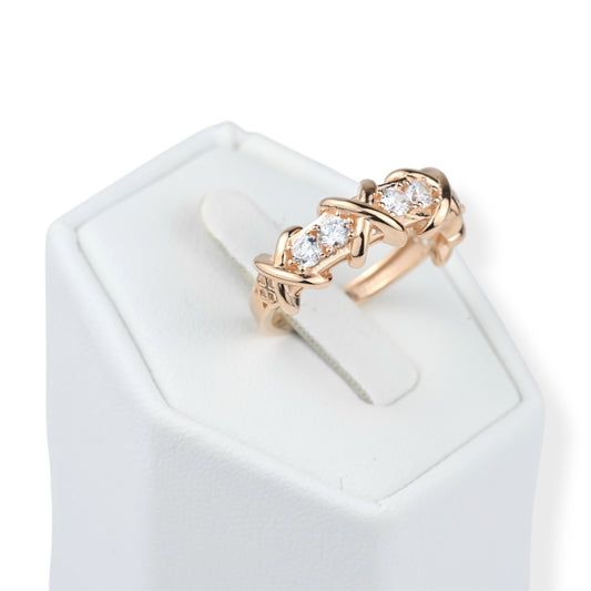 Ring with Zirconia stones