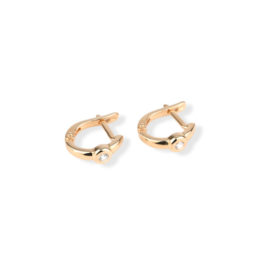 Kids Earrings Rose Gold