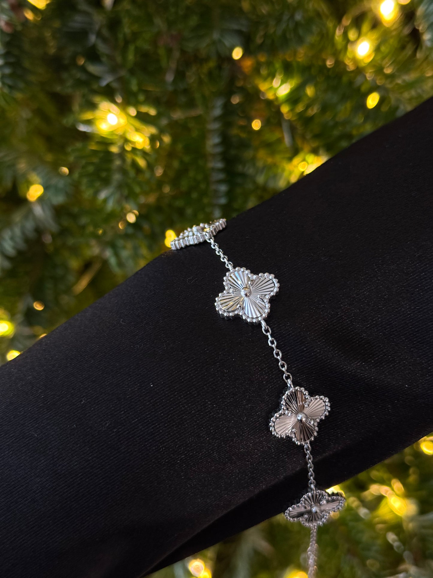 Bracelet Silver Clover