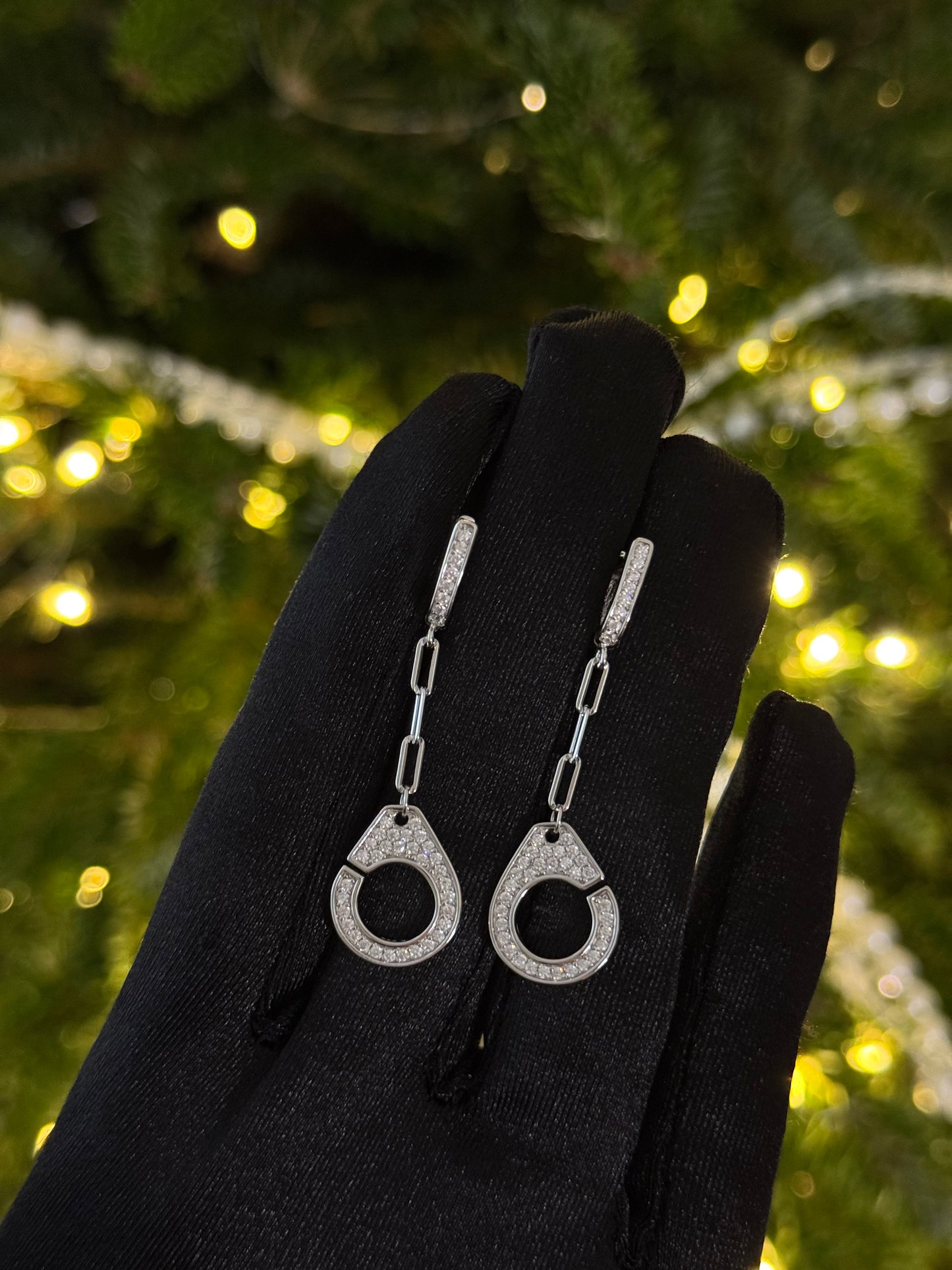 Dangle Silver Earrings