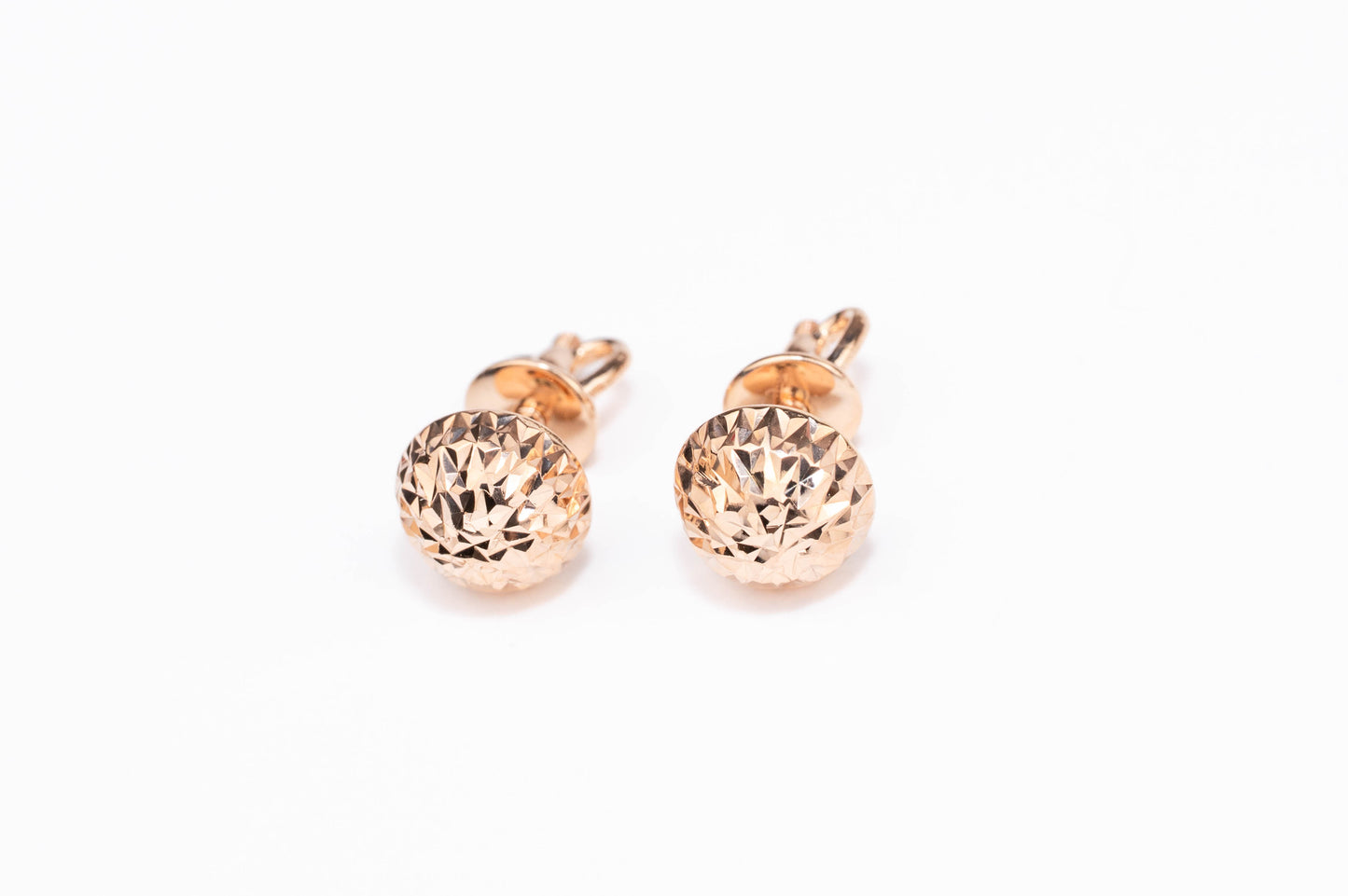 Stud Earrings Rose Gold 585(14K)