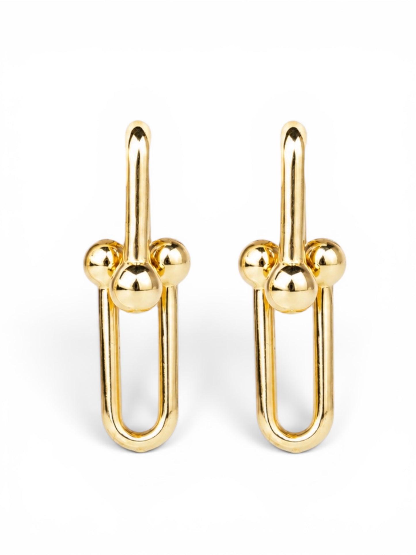 Earrings Chain Yellow Gold 585