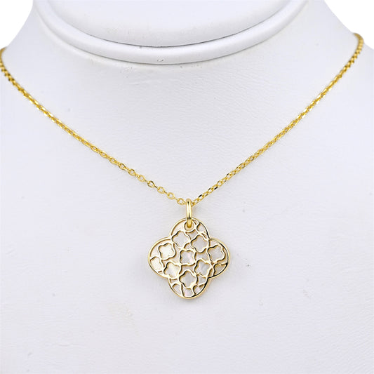 Silver 925 Gold Plated Necklace