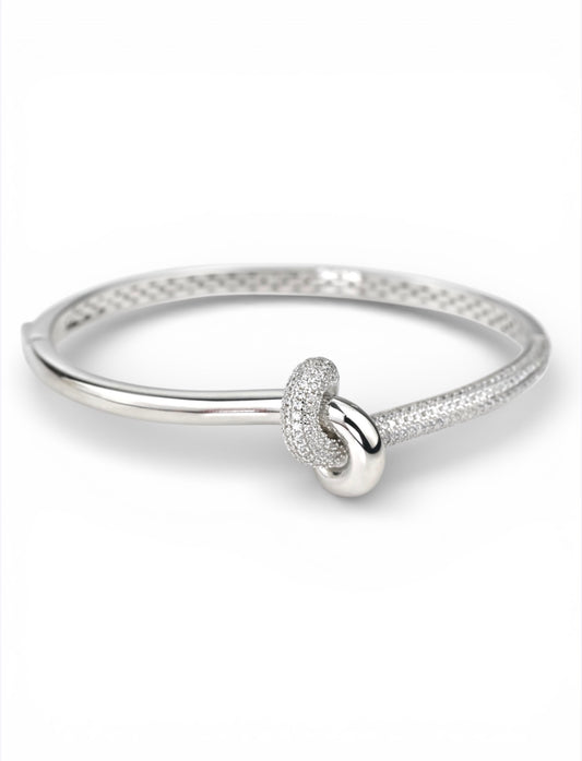 Silver Bracelet Knot