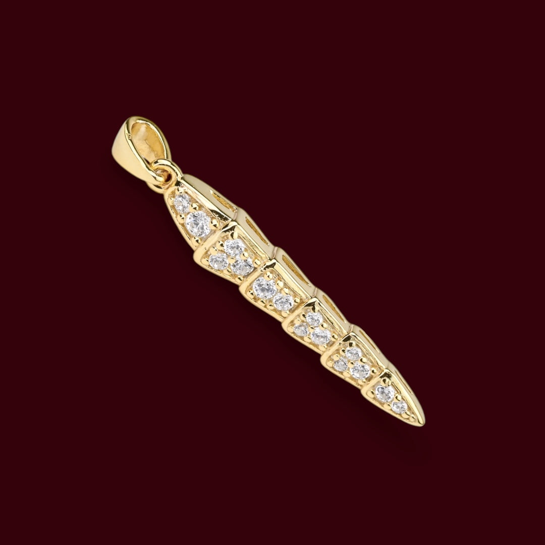 Silver 925 Gold Plated Set Snakes (Earrings, Ring, Pendant)