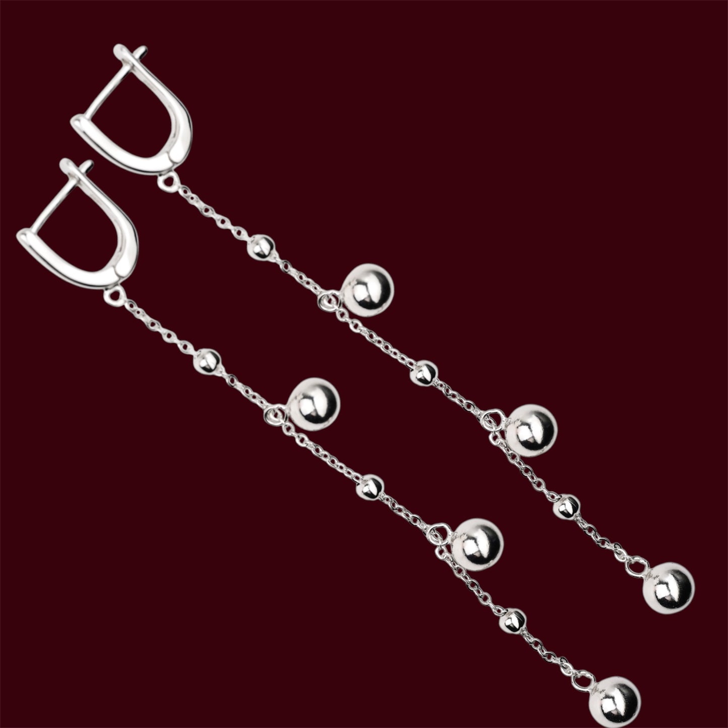 Silver 925 Dangle Earrings