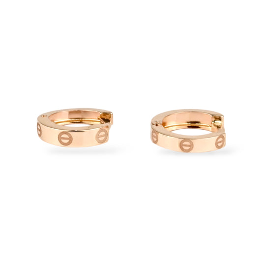 Hoops Earrings Rose Gold