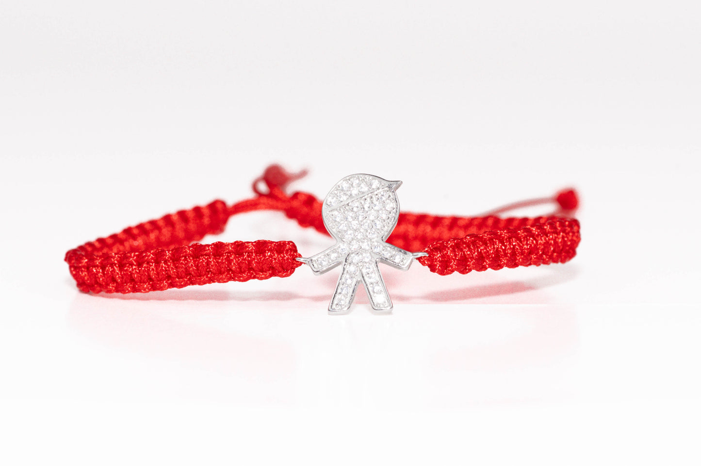 Silver Red Thread Bracelet Baby Boy