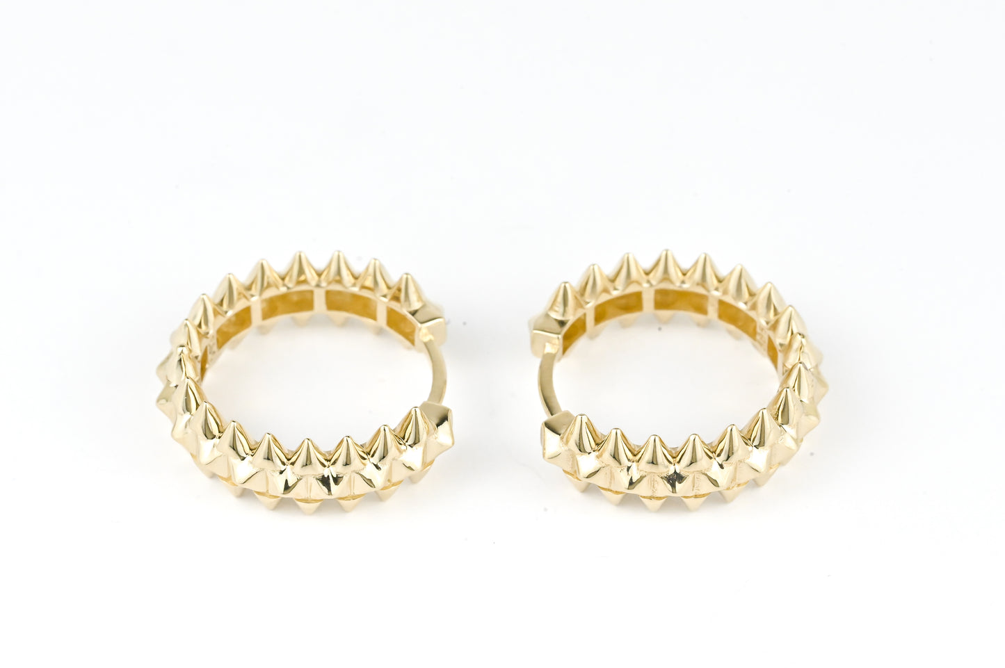 Hoop Earrings Yellow Gold