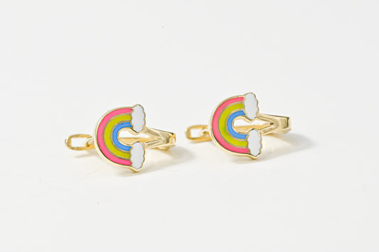 Kids Earrings Rainbow