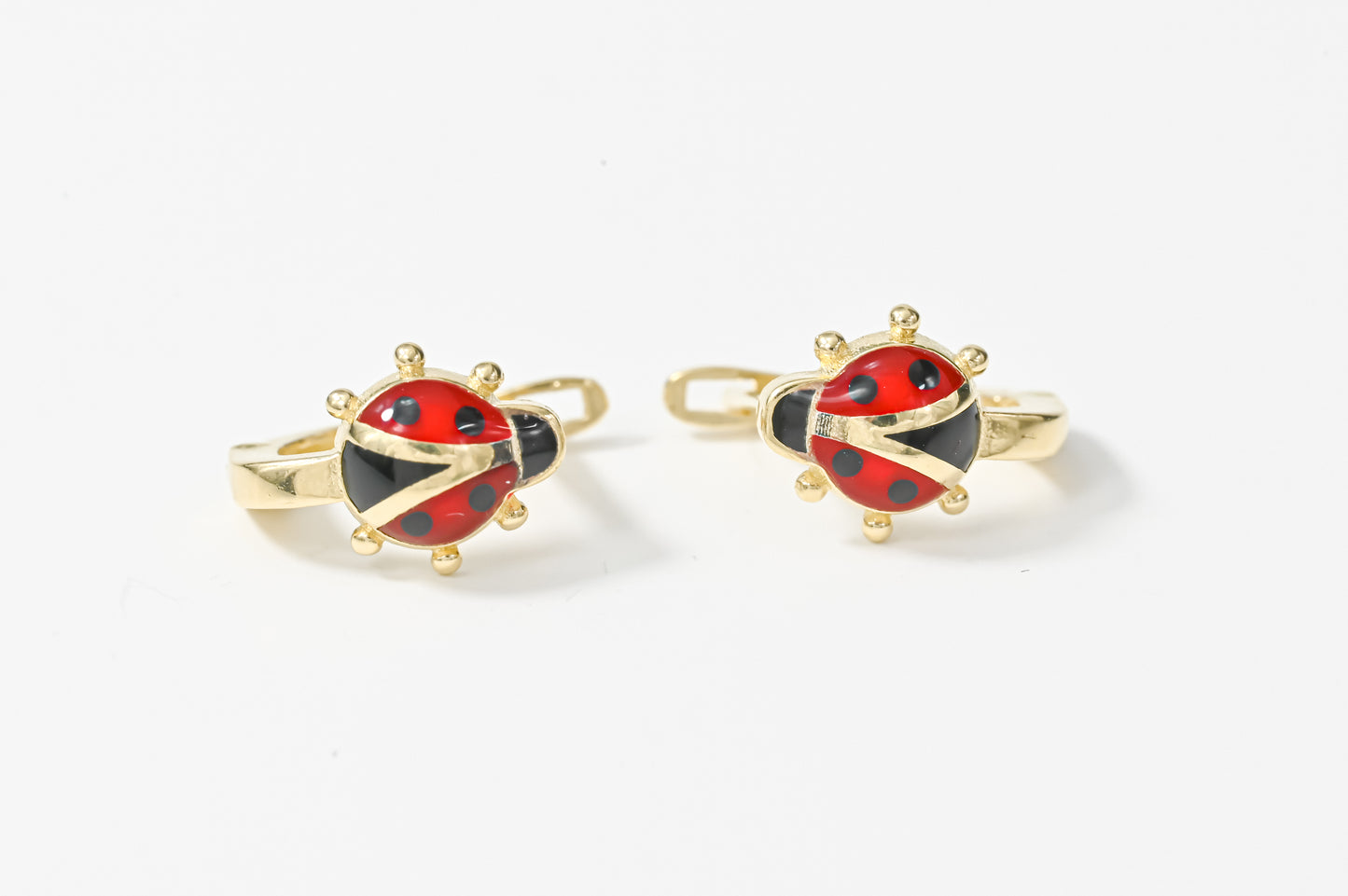 Kids Earrings Ladybug