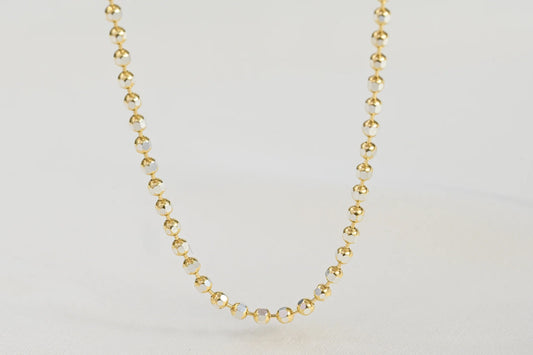 Silver Yellow Chain