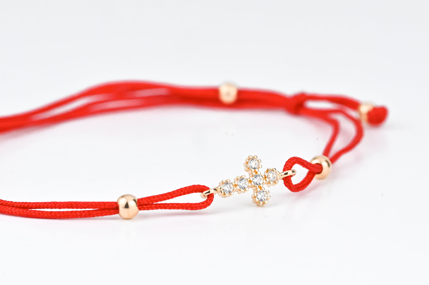 Red Thread Bracelet Cross