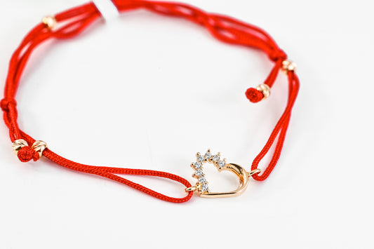 Red Thread Bracelet Heart