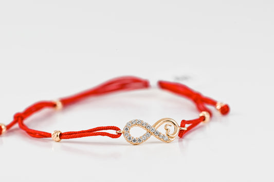 Bracelet Red Thread Infinity