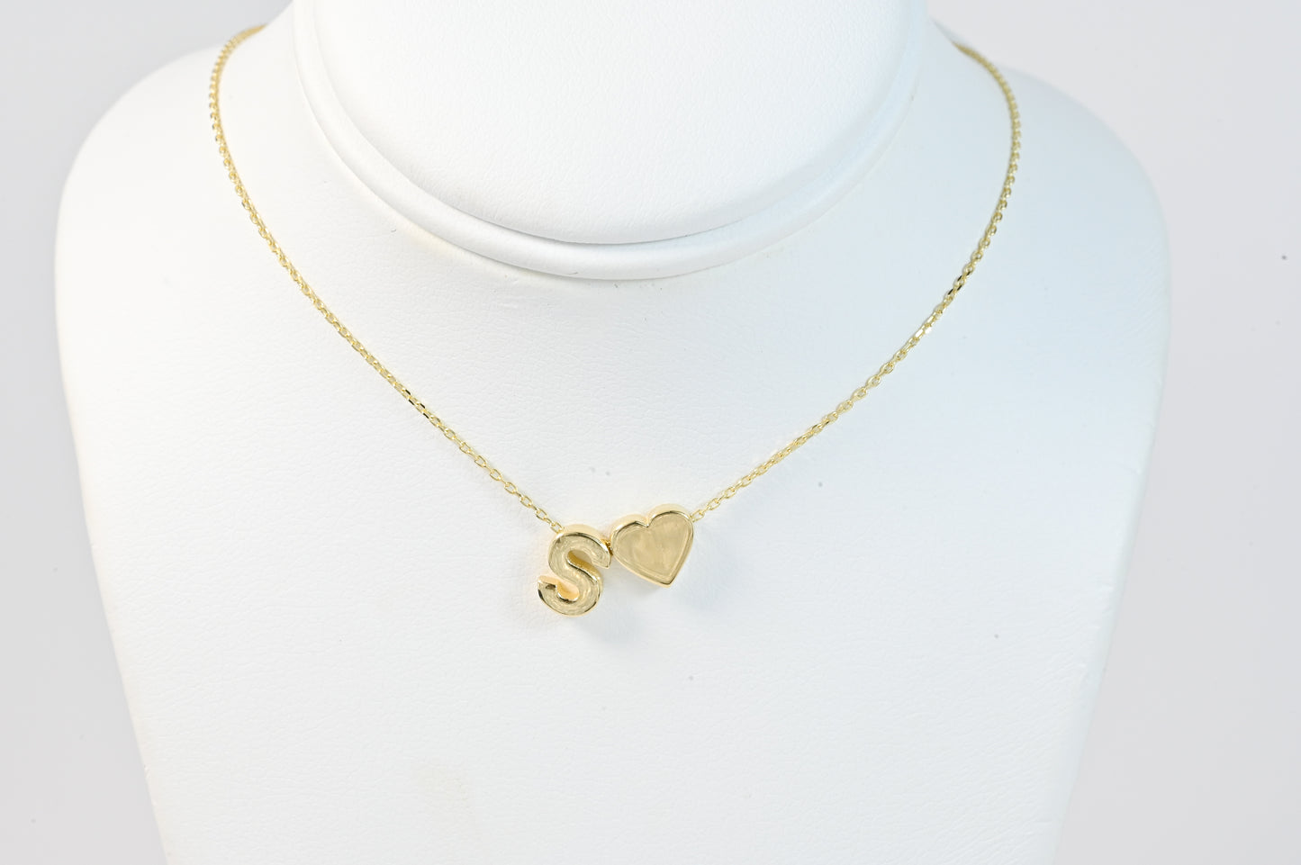 Necklace Letter S