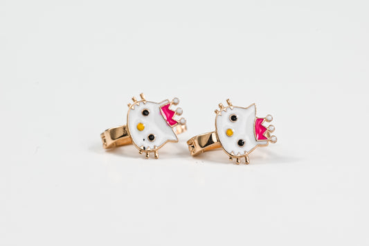 Kids Earrings Kitty