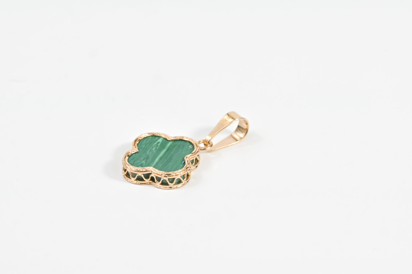 Pendant Malachite clover