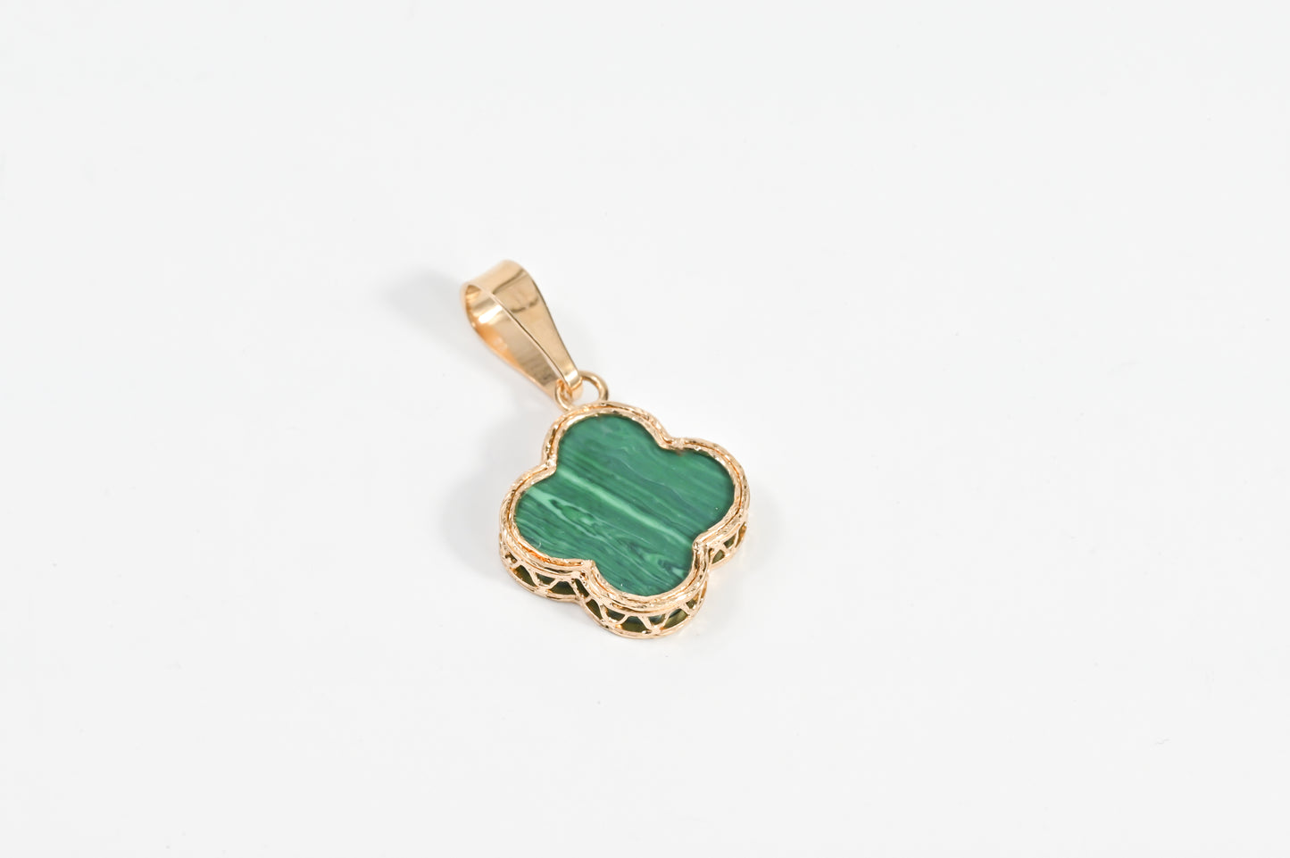 Pendant Malachite clover