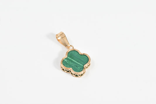 Pendant Malachite clover