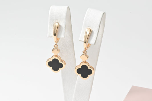 Earrings clover