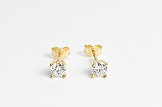 Stud Earrings Zirconia stones