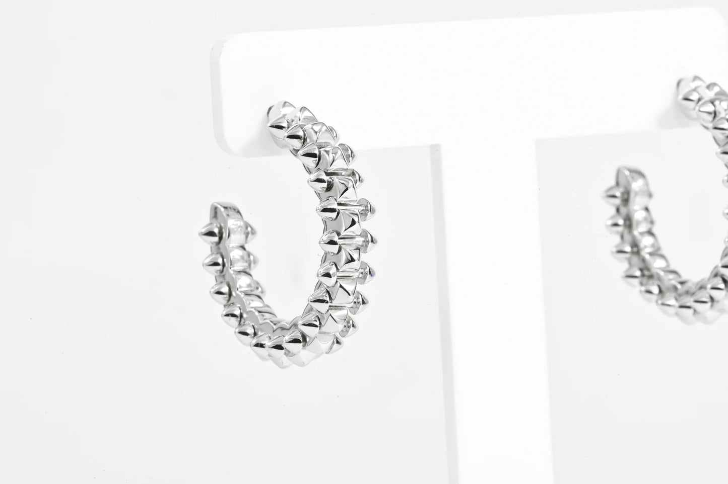 Silver Hoop Earrings