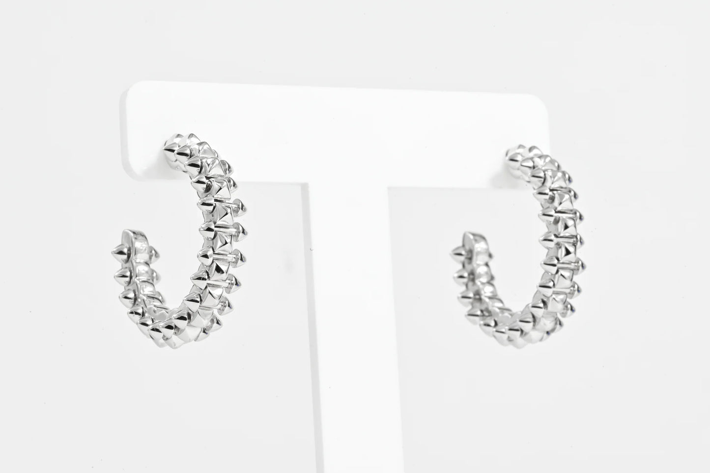 Silver Hoop Earrings