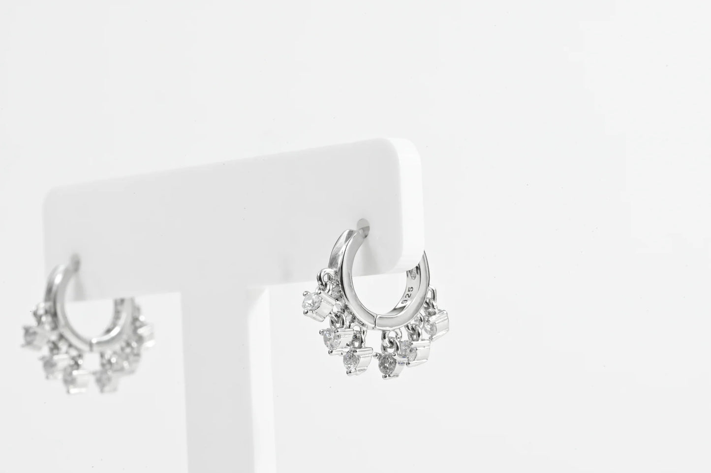 Kids Silver Hoop Earrings