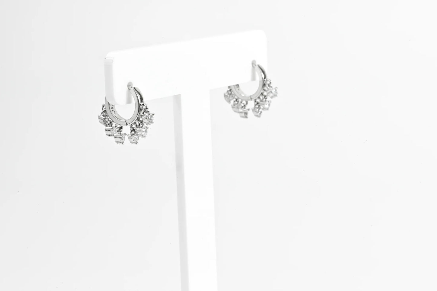 Kids Silver Hoop Earrings