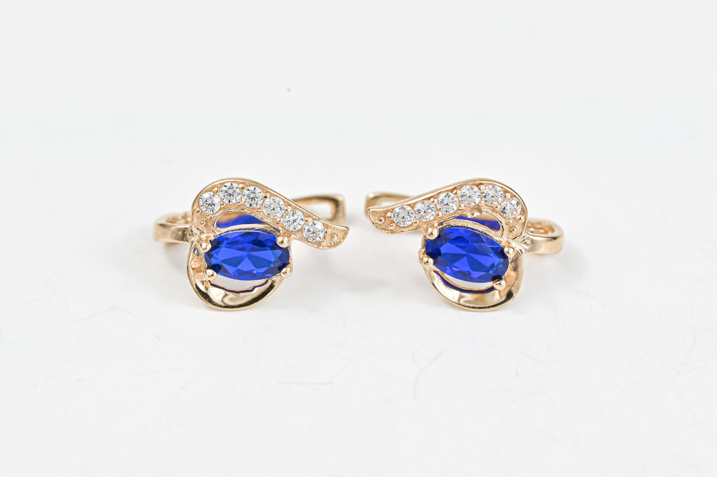 Kids Earrings with Blue stone