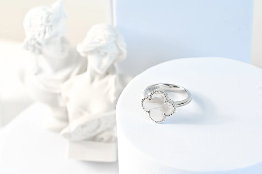 Silver Ring Mother of Pearl