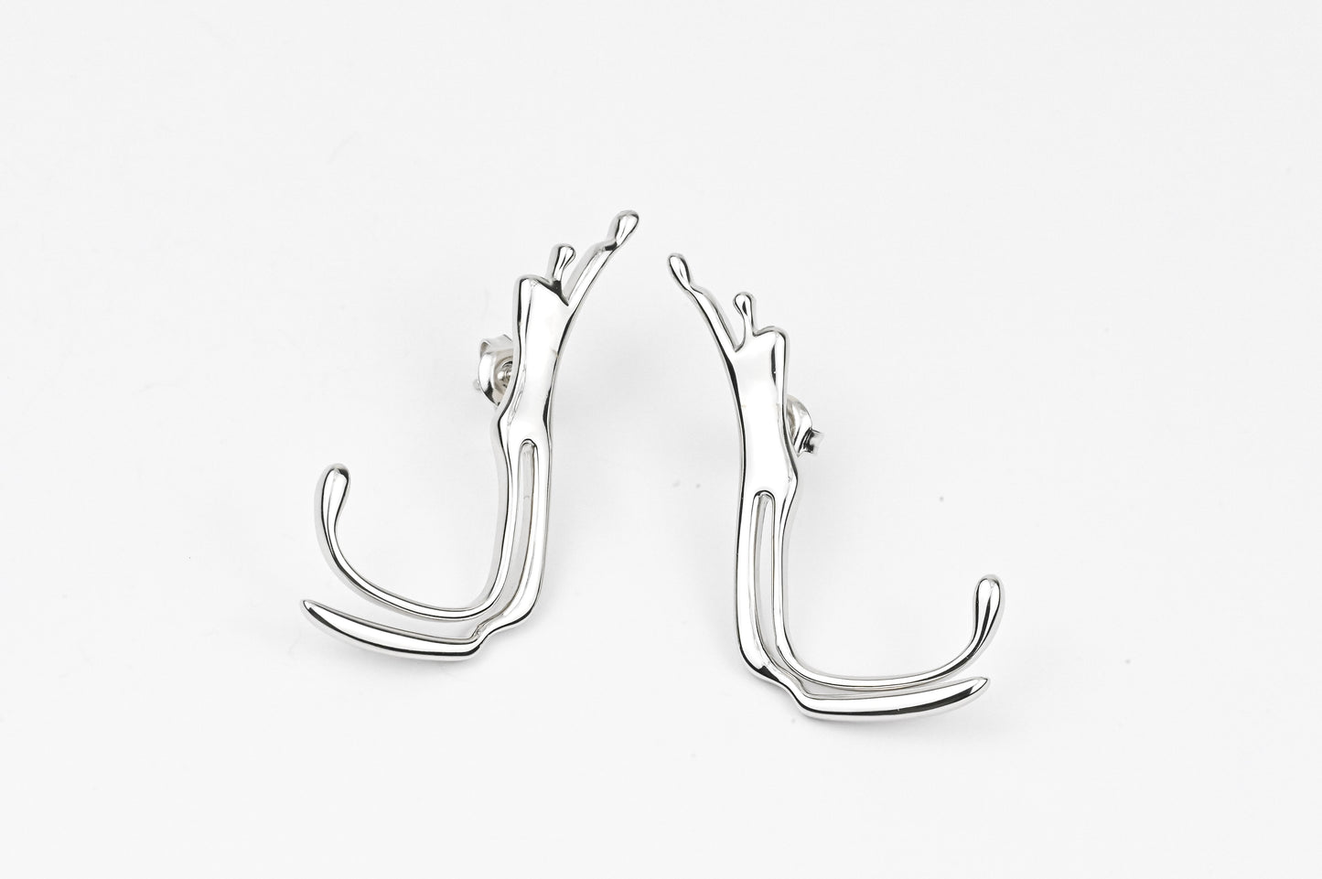 Stud Silver Earrings