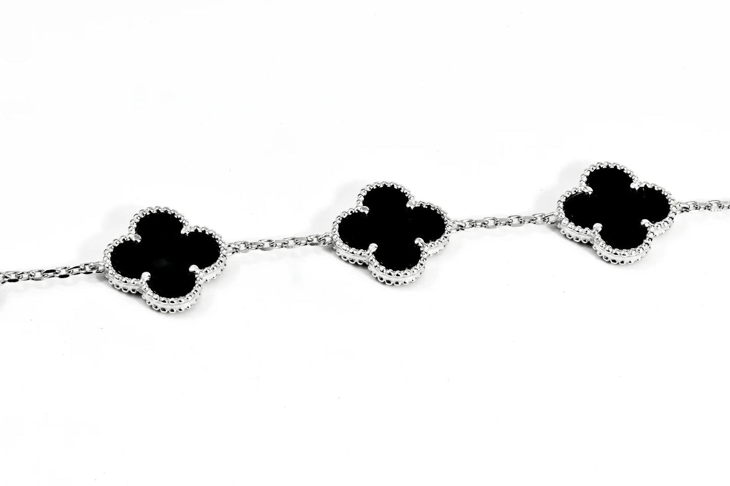 Silver Bracelet Onyx