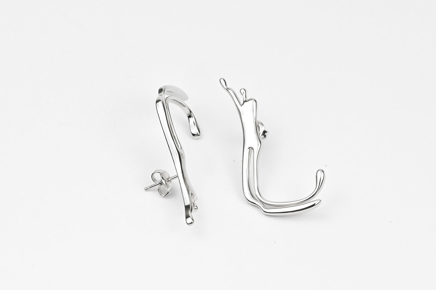 Stud Silver Earrings