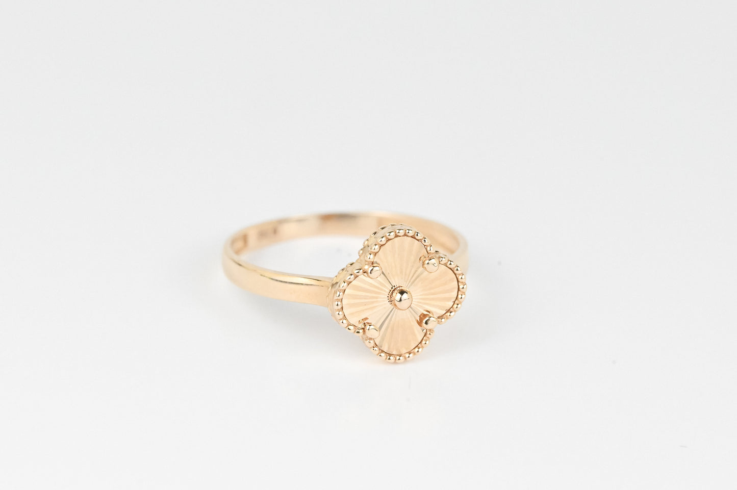 Rose Gold Ring clover