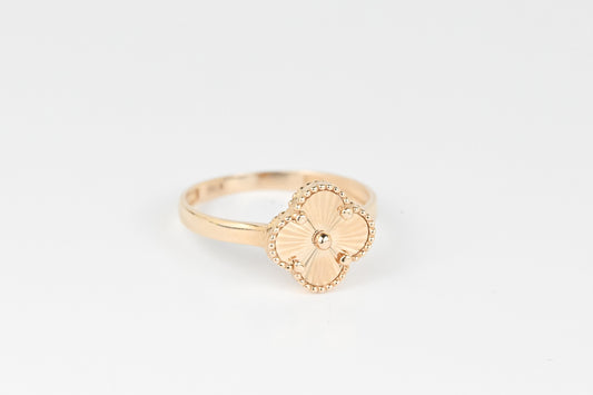 Rose Gold Ring clover