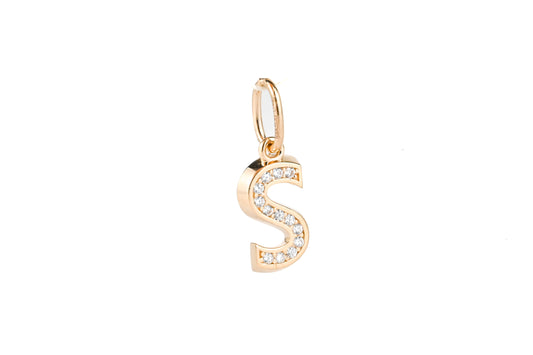 Pendant Letter S