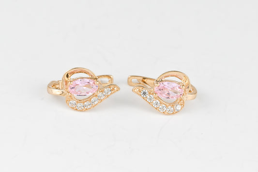 Pink Kids Earrings