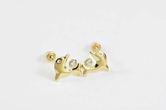 Kids Earrings Dolphins