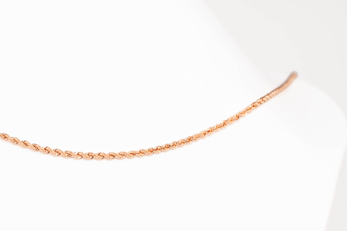 Rose Gold 585 Chain (50cm)